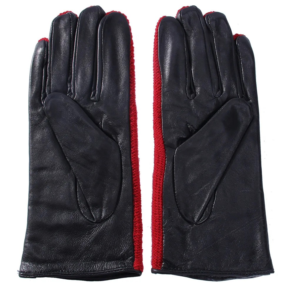 

Winter Wool Gloves Men Women Fashion Leather Gloves Women Sheepskin Household Gloves Garden Gloves Riding Gloves Work Gloves