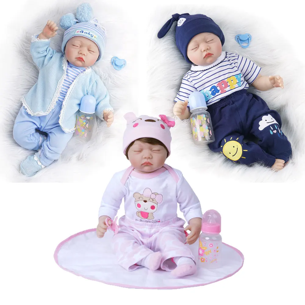 Кукла реборн Tianara для новорожденных живая Реалистичная кукла Bebe 55 см/22 дюйма
