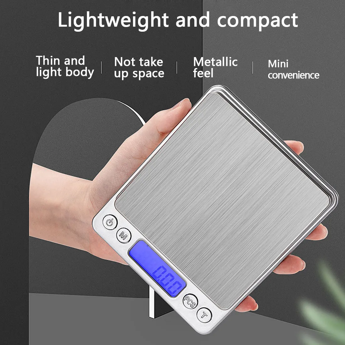 

NEW Portable Electronic Food Scales 3000g/0.1g Postal Kitchen Jewelry Weight Balance Digital Scale 500g 0.01 Precision Scale