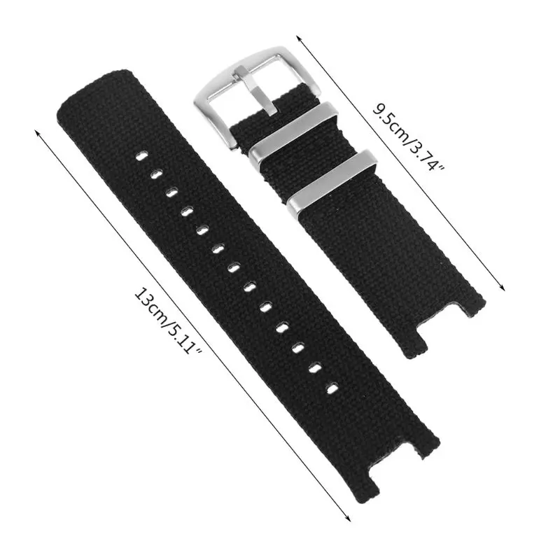 

Quick Release Watchband Premium Nylon Replacement Wristband Sports Watch Strap for Ama-zfit T-Rex Smartwatch