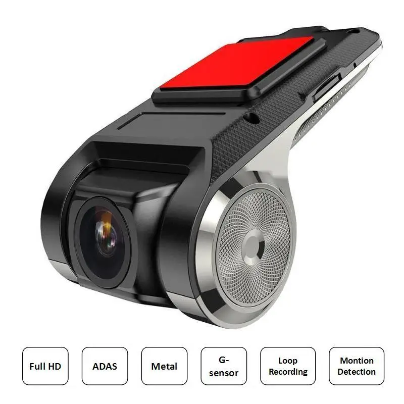 ADAS HD USB DVR камера для Android 4 5 1 6 7 8 автомобильный DVD плеер Поддержка TF SD карты g сенсор