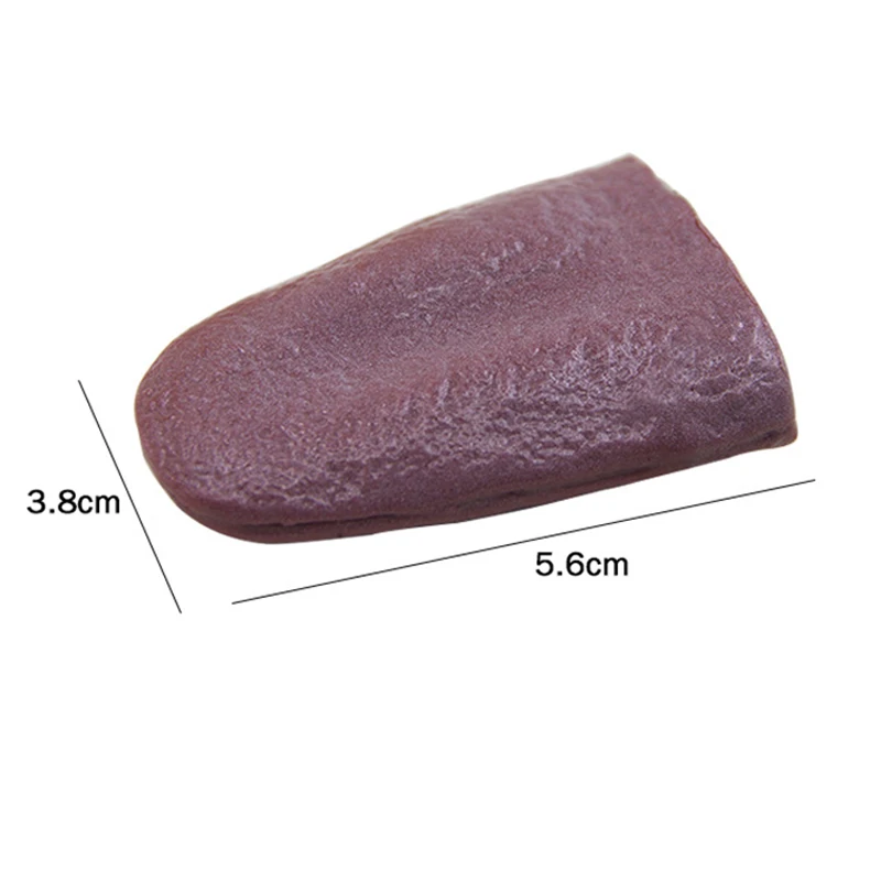 5 шт. Реалистичный искусственный язык Хэллоуин ужасный шутка розыгрыш волшебные