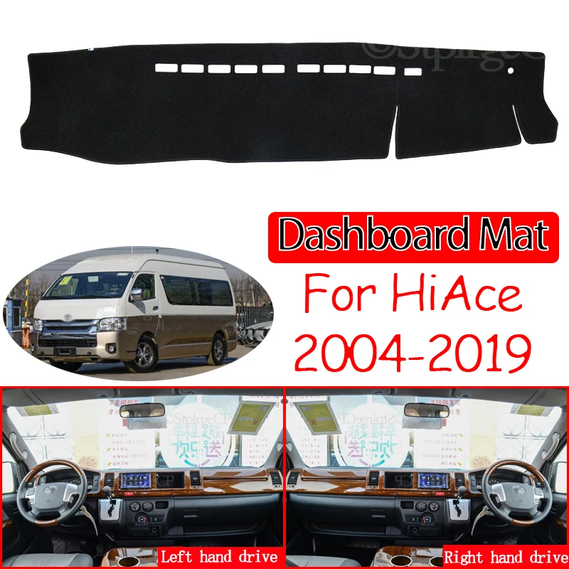 Нескользящий коврик для Toyota HiAce приборной панели RegiusAce Mazda Bongo 2004 ~ 2019|Наклейки на
