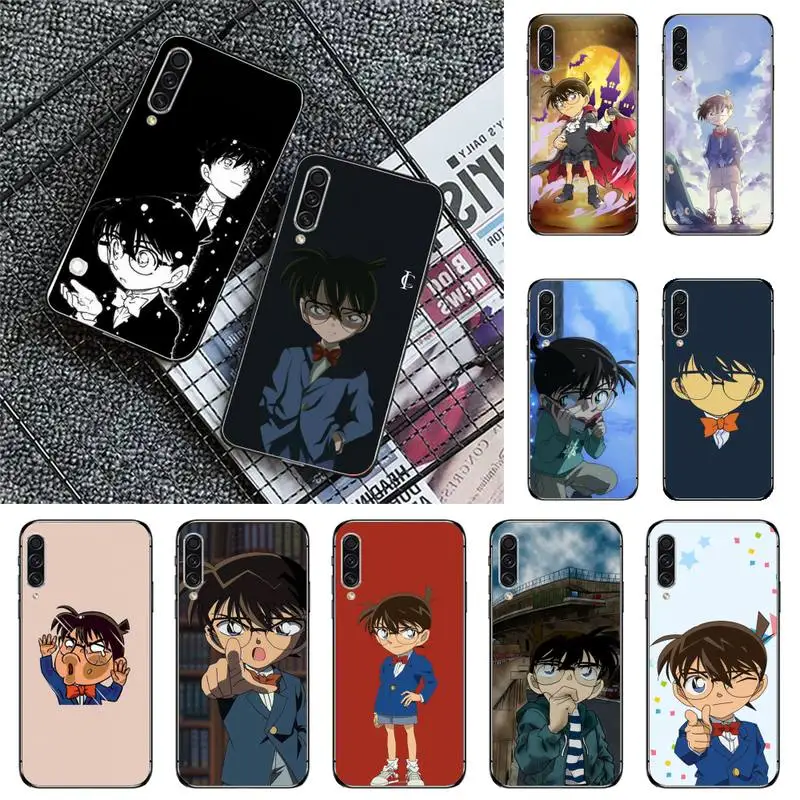 

Detective Conan japan animePhone Case For Samsung galaxy A S note 10 12 20 32 40 50 51 52 70 71 72 21 fe s ultra plus