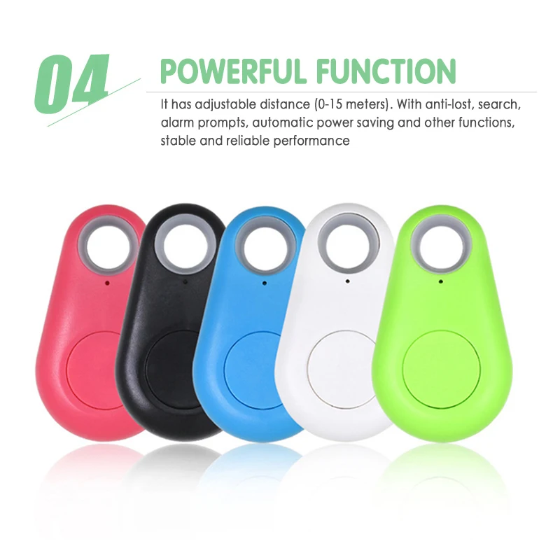 mini anti lost device bluetooth 4 0 key finder locator smart gps tracker equipment waterproof alarm sensor tag for kids dog cat free global shipping
