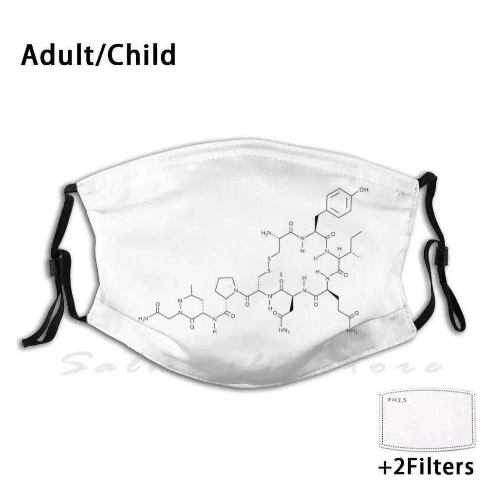 Love химическая молекула s Художественная печать моющийся фильтр Пылезащитная