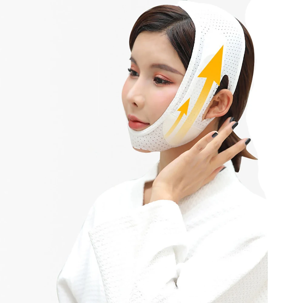 

Elastic Face Slimming Bandage V Line Face Shaper Chin Cheek Lift Up Belt Anti Wrinkle Strap Face Care Beauty Tools