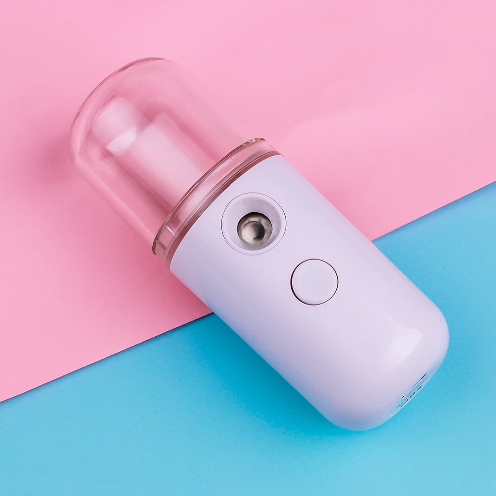 Портативный Nano Mister отпариватель для лица USB Перезаряжаемый распылитель для тела лица увлажняющий уход за кожей мини увлажнитель воздуха опрыскиватель