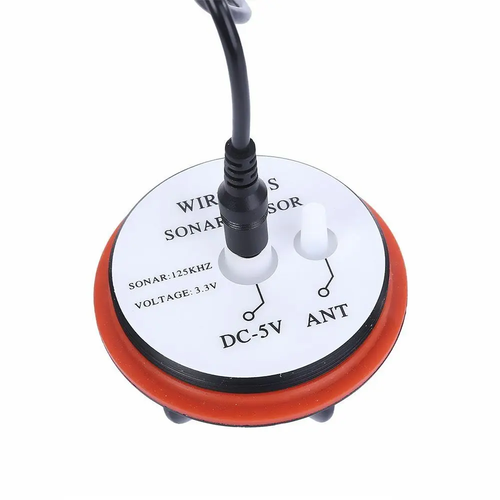 

Smart Wireless Portable Fish Finder Ice Fishing Sonar Sounder Alarm Transducer Fish Finder 0.6-183m Lake Sea Fishing