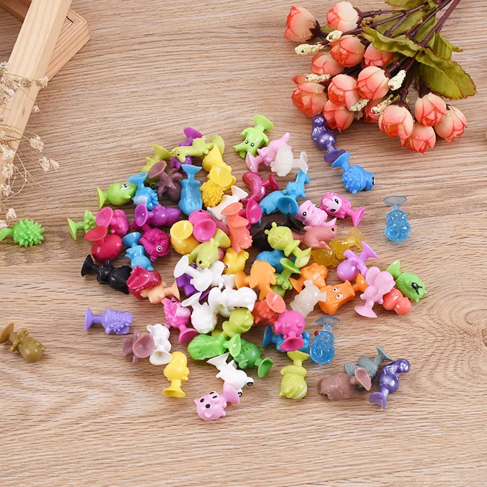 Игрушечные Мини-куклы на присосках Мультяшные животные | Игрушки и хобби