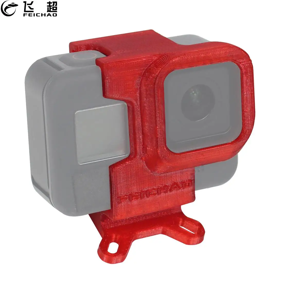 Крепление для камеры FEICHAO из ТПУ с 3D принтом Gopro hero 8 F4 x2 Радиоуправляемый Дрон