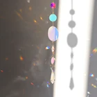 Хрустальные Ловцы солнца, садовые украшения, уличный Радужный Ловца солнца, Ловца солнечного света для оформления бытовой автомобильной лампы