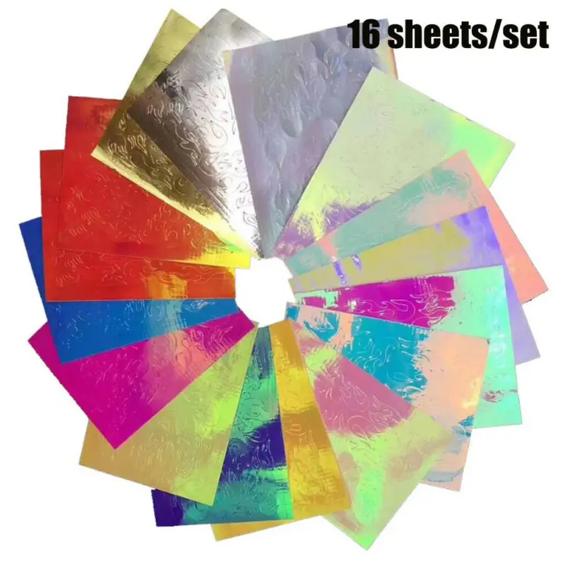 16 шт. Декоративные объемные переводные наклейки для ногтей|Стикеры и наклейки| |