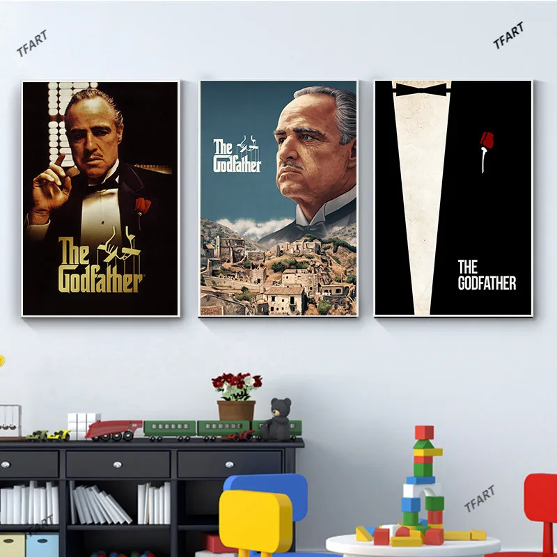 

Diamond Inlaid Classic Movie Big Brother Godfather Diamond Painting Diamond Embroidery DIY Full Diamond Embroidery Room Decorati