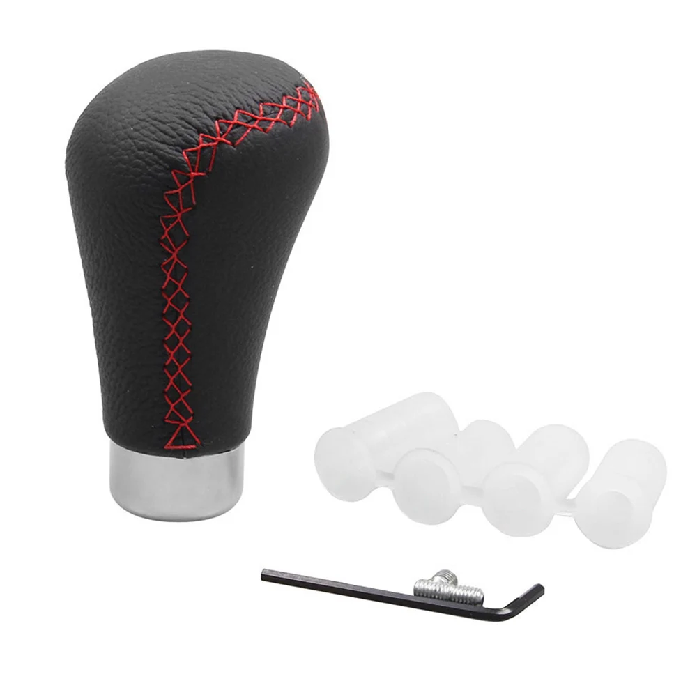 

Universal Car Gear Shift Knob Stick Leather Automatic Manual Shifter Lever Knob Car Styling Accessories