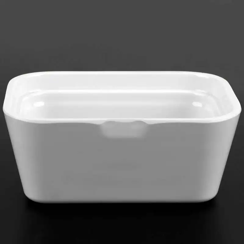 

food storage storage containers Multifunctional Dish Box Container with Spreader Knife Kitchen Accessories