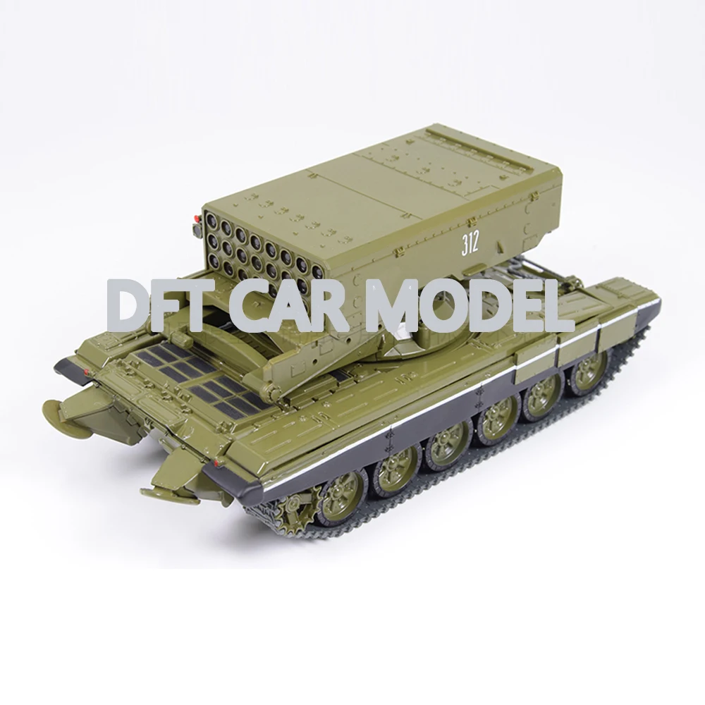 1:43 Масштаб сплава TOS-1A(T-90) Танк модель детского игрушечный танк авторизованный игрушки для детей