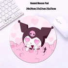Маленький коврик для мышки с аниме Kuromies, Мультяшные игровые аксессуары, компьютерный коврик для мыши, игровой Настольный коврик, коврик для клавиатуры, коврик для мыши