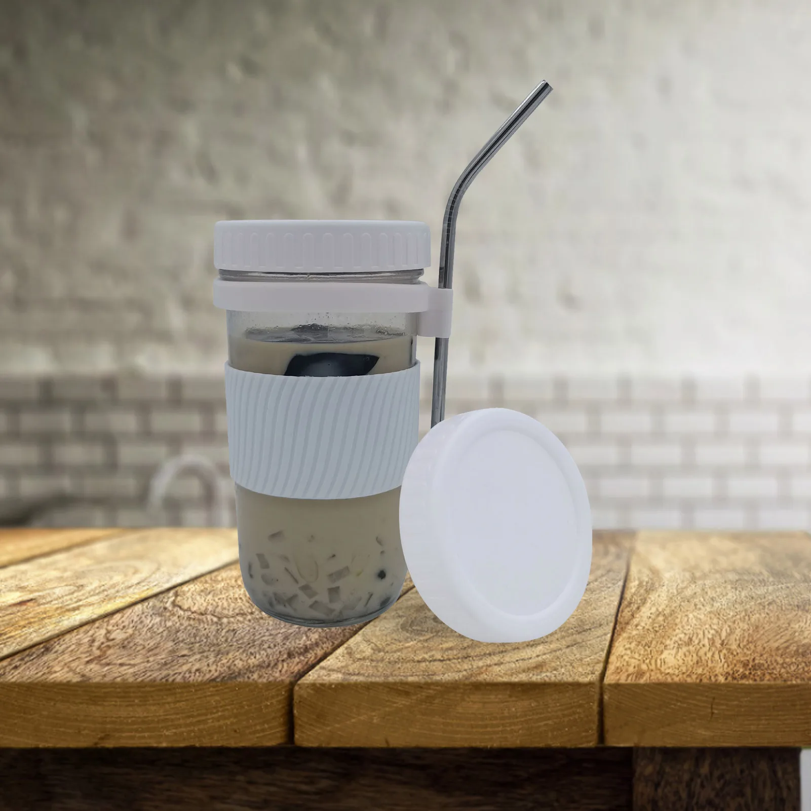 Набор бутылок Mason Jar 7 в 1 универсальная кружка для воды дома и улицы напитков с