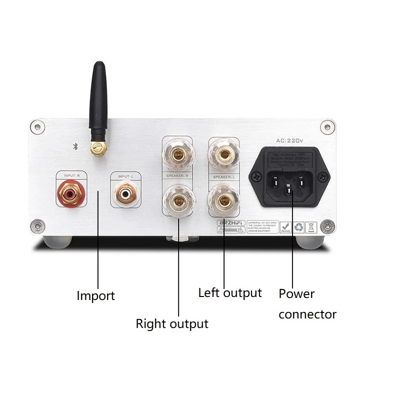 Усилитель мощности толстой пленки LM3886 усилитель Bluetooth 5 0 высокая мощность 8675aptXHD 70