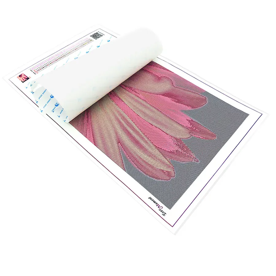 Алмазная 5D живопись с котом и кристаллами ASF829 | Дом сад