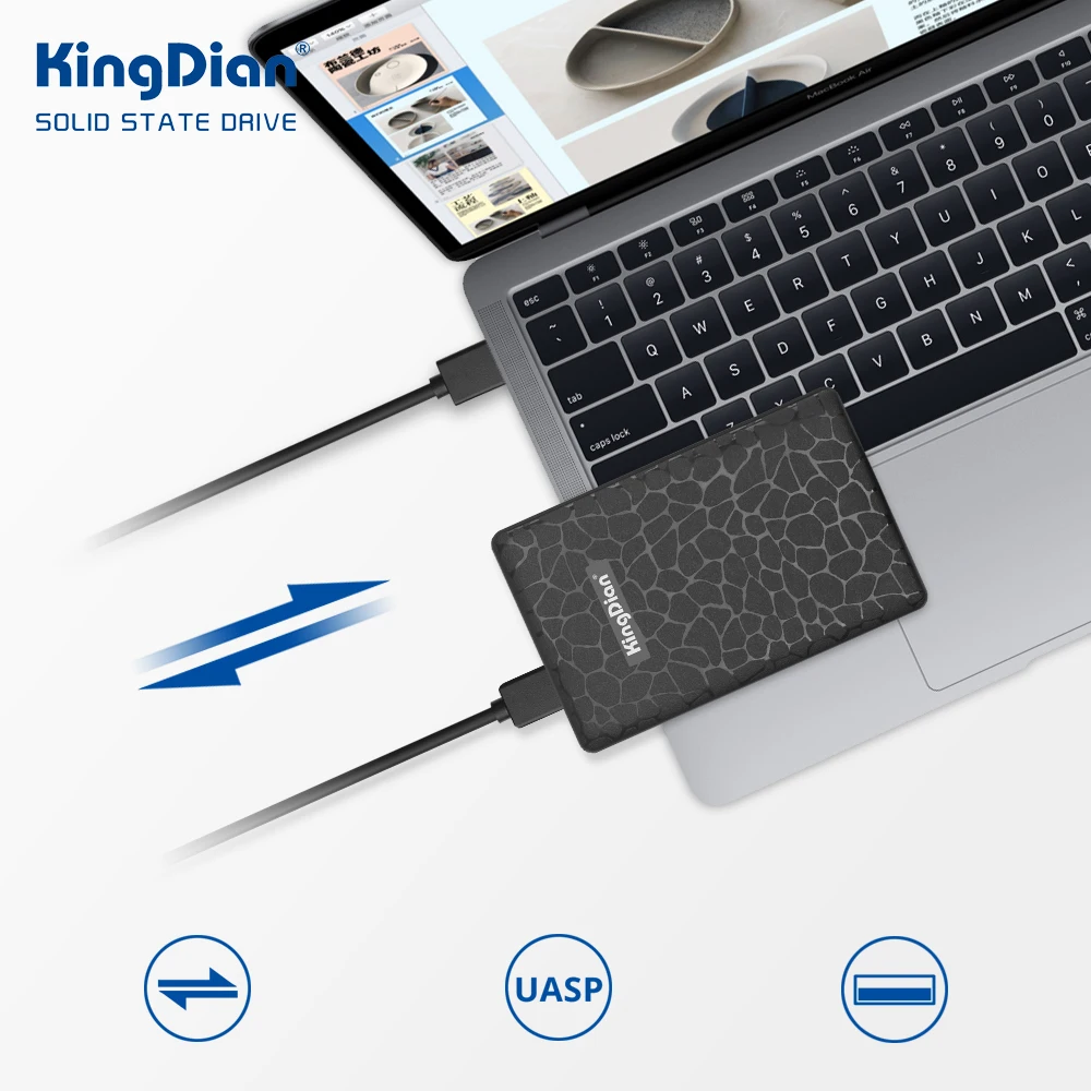 KingDian HDD чехол 2,5 SATA к USB 3,0 адаптер для жесткого диска SSD HDD коробка жесткий диск Корпус HDD корпус HD внешний