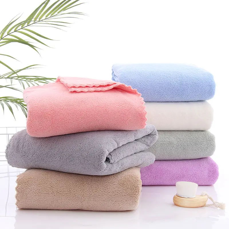 Полотенце из микрофибры впитывающие салфетки фен для ванной полотенце