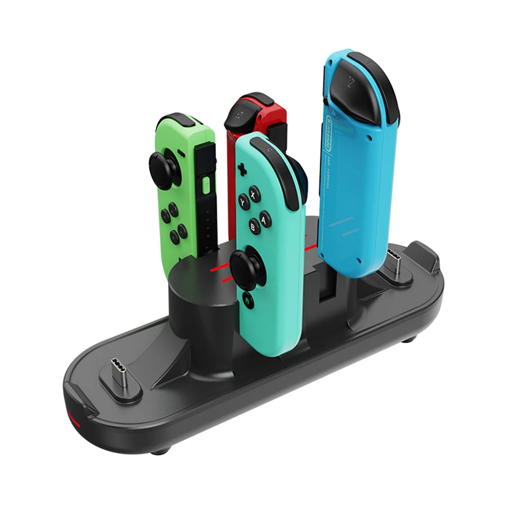 

6 in 1 Gamepad Charger Dock Replacement for Nintendo Switch JoyCon-compatible PS5 Xbox Series X S Controller Accessories