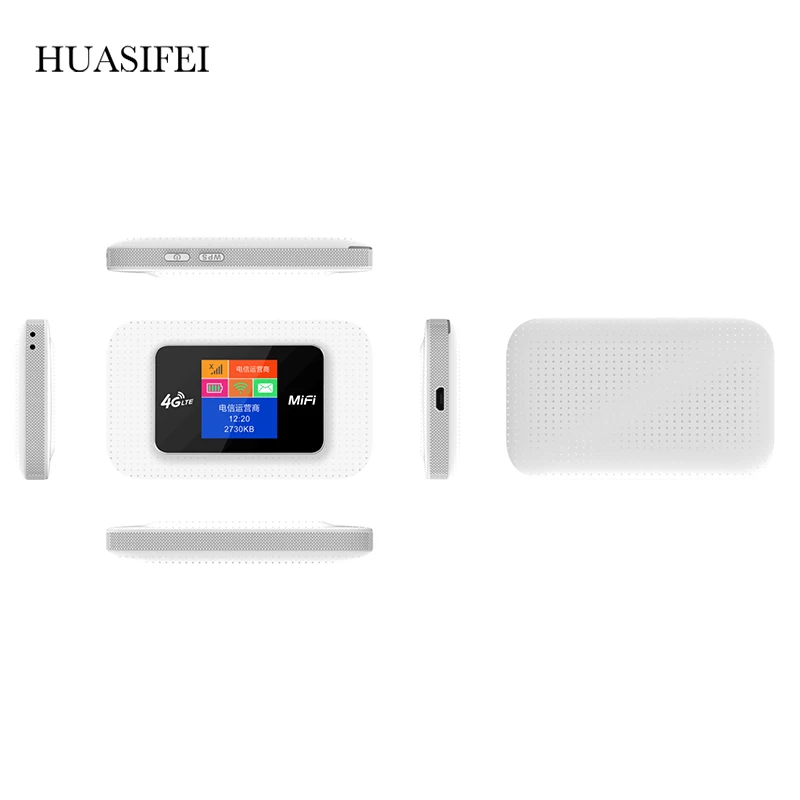 Разблокированный портативный внешний аккумулятор 150 Мбит/с Mifi 4G LTE Wi-Fi роутер