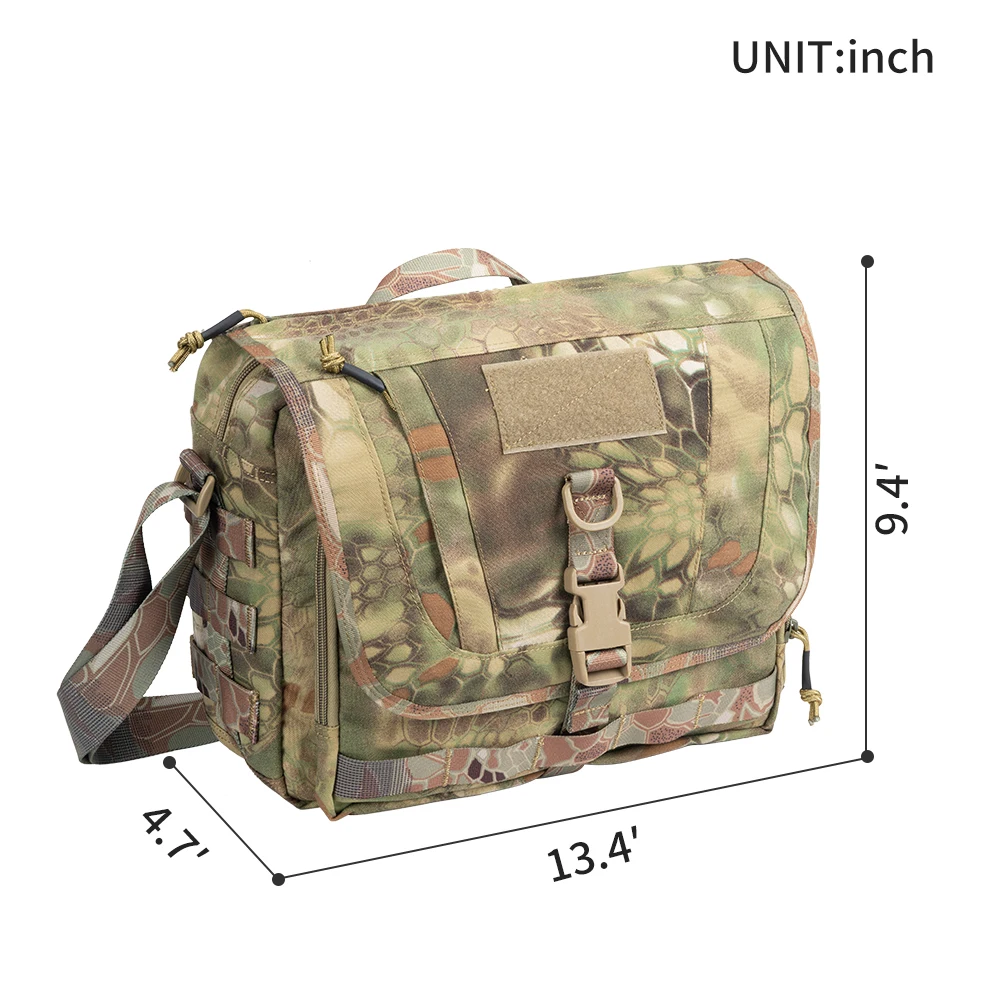 Отличные Элитные бизань Открытый Водонепроницаемый Военный нейлоновый портфель