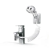 2021new shampoo artifact faucet external shower booster small nozzle set washbasin pool bathroom hand held extender