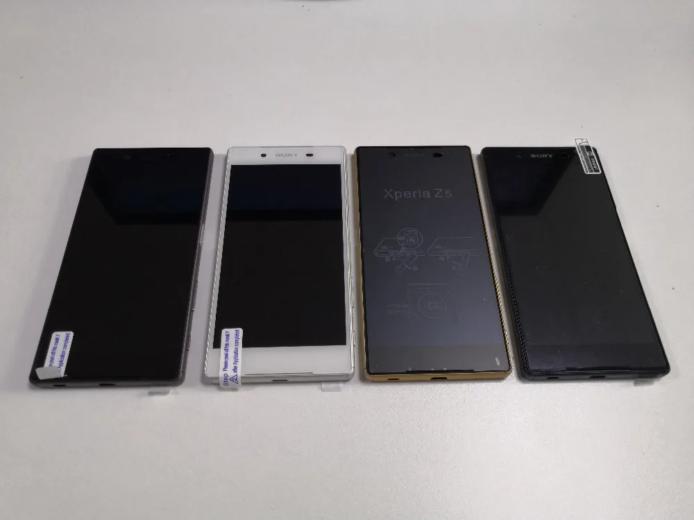 Разблокированный мобильный телефон sony Xperia Z5 E6653, 5,2 дюймов, GSM WCDMA ram, 3 ГБ rom, 32 ГБ, 4G LTE, Android, четыре ядра, камера 23 МП
