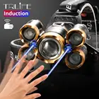 Самый мощный светодиодный налобный фонарь 5LED T6 Фара дальнего света Фонарик налобный фонарь 18650 аккумулятор Лучший для кемпинга, рыбалка