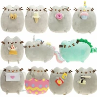 cartoon cat plush toys donuts cat kawaii cookie icecream rainbow cake plush soft stuffed animals toys for children kids gift