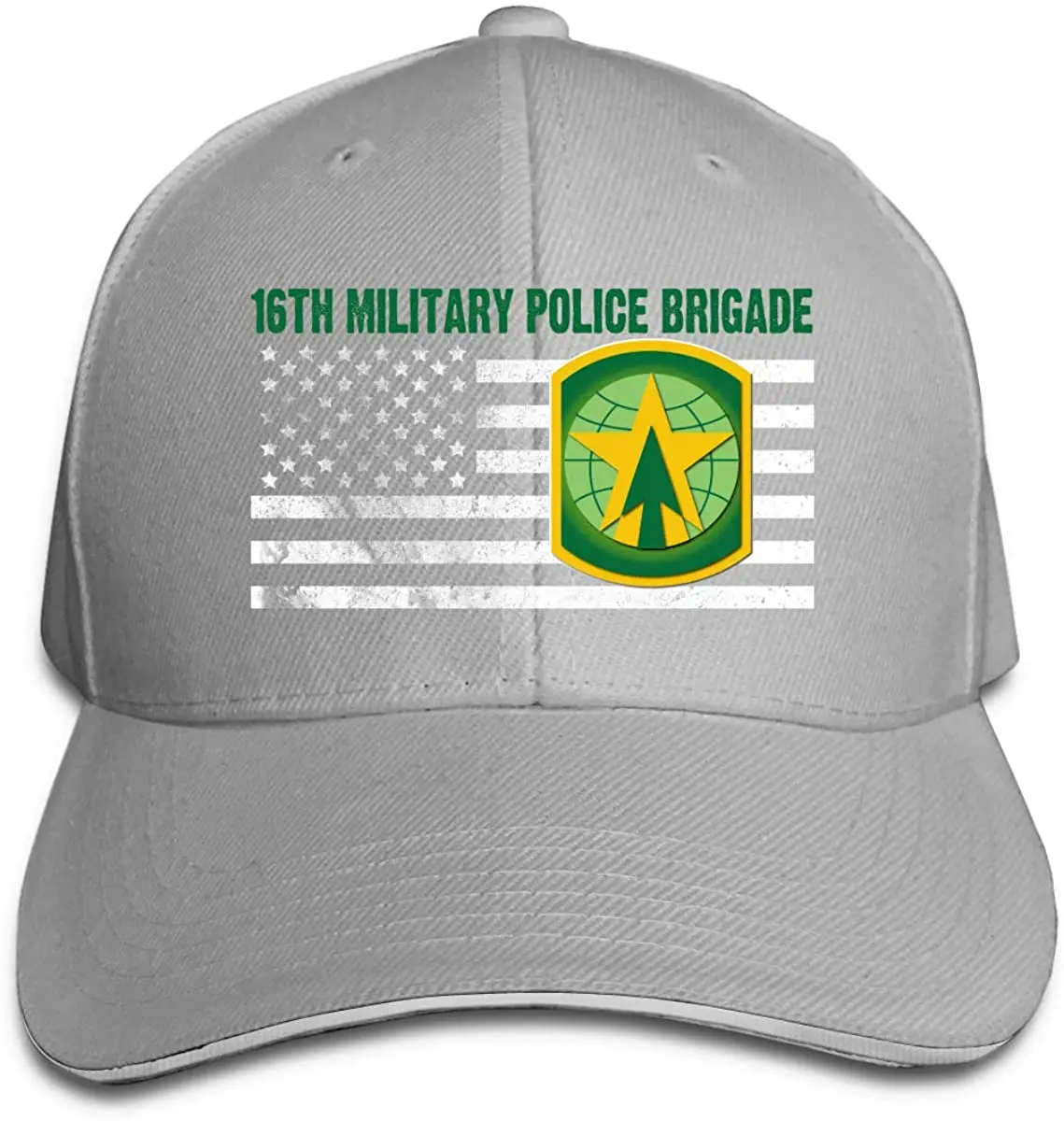 

16th Military Police Brigade Adjustable Baseball Caps Vintage Sandwich Hat