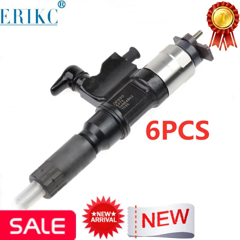 

6 шт. автомобильный топливный инжектор в сборе 095000-5471 095000-5470 095000-5472 095000-5473 095000-5474 095000-5475 095000-5476 970950-0547