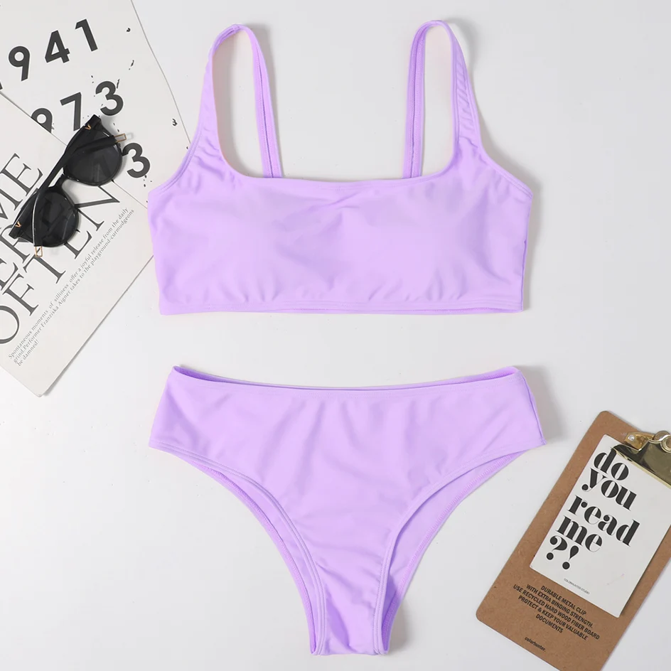 

DAFIFY High Waist Bikini 2021 Women's Swimwear Women's Swimwear Sexy Bikini Set Bath Beach Swimwear for Women's Swimwear Bikini