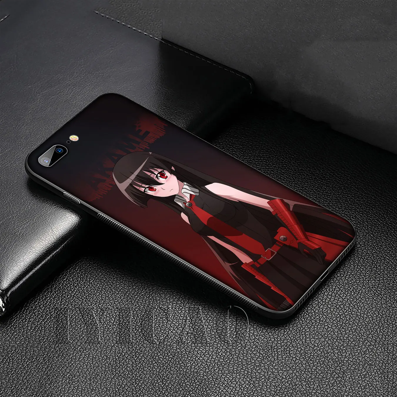Мягкий силиконовый чехол IYICAO Akame Ga Kill Anime для iPhone 11 Pro XR X XS Max 6 6S 7 8 Plus 5 SE черный из