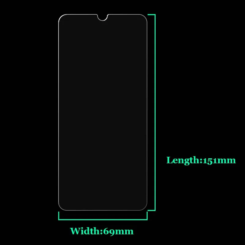 3 шт./лот новинка 9H 2.5D закаленное стекло защитная пленка для телефона vivo V11 / Pro X23 6 41