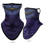 Балаклава треугольная полумаска для мотоциклистов шарф с животными, Бафф, бандана с ушами, маска для лица, маска для подвешивания