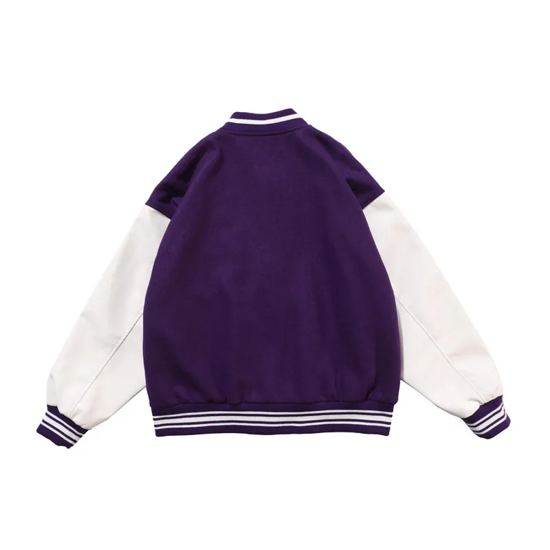 

2021 Hip Hop Casual Harajuku Embroidery Men's Spring Bomber Outerwear Motorcycle Streetwear Sport Baseball Jackets Coat 6