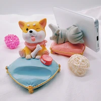 cute dog bear cat phone stand bracket mobile smart phone holder desktop decoration support for iphonexiaomihuaweisamsung case