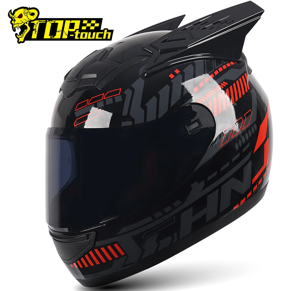 

Women Motorcycle Helmet Full Face Motocross Casco Personality Motorcycle Capacete Moto Motorbike Riding Racing Capacete With Ear