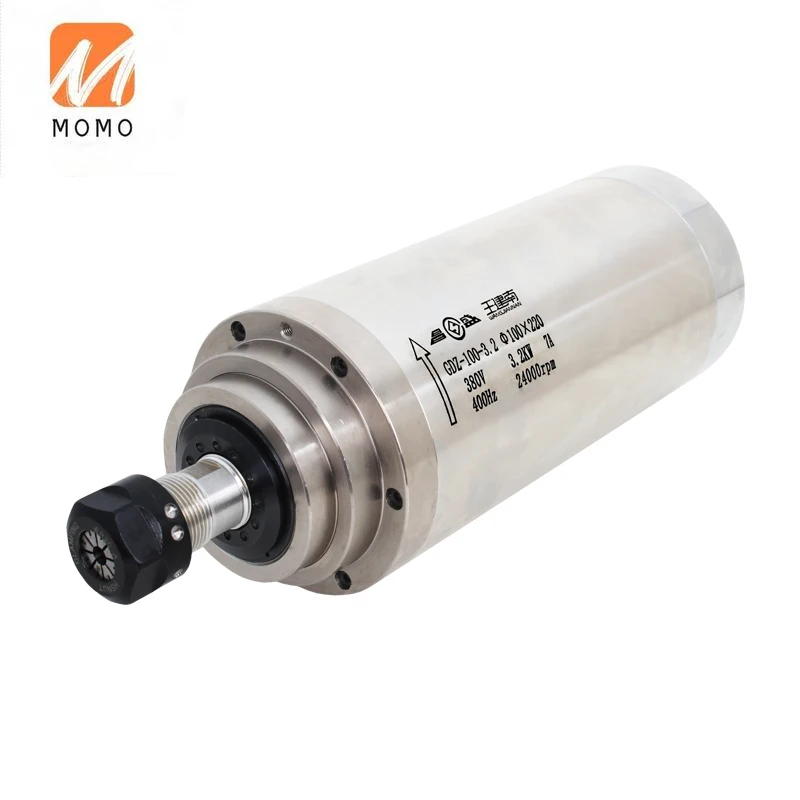 

3.2kw Er20 220v/380v 100mm Diameter Water Cooling Spindle Motor for Cnc Router