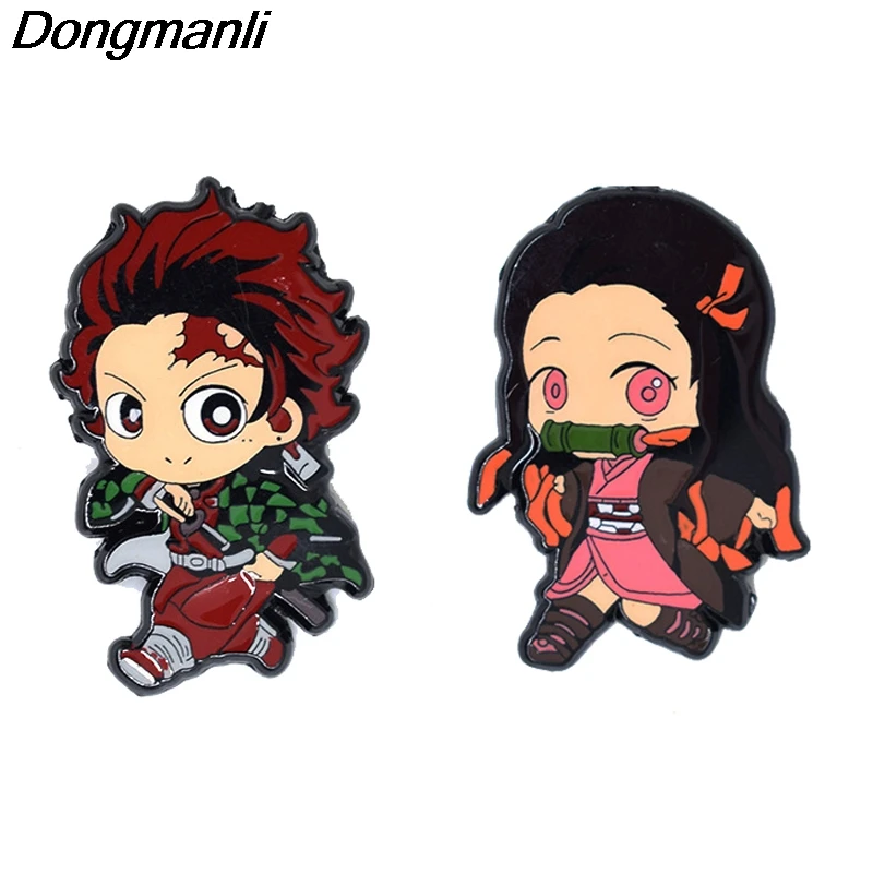 P4341 Dongmanli Anime Аватар The Last Airbender Рисунок металл Эмаль Pins куртка Pin отворот брошь