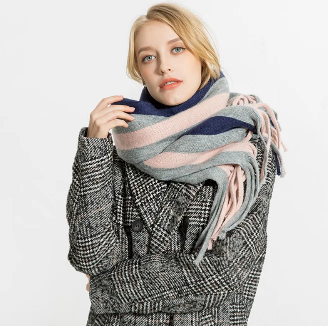 170*50 см кашемировая шаль из искусственного меха шарф осень зима шарфы для мужчин