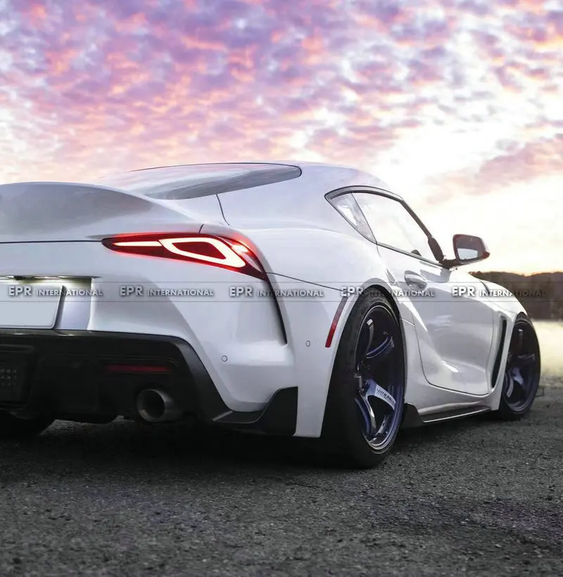 Автомобильные аксессуары из стекловолокна для TOYOTA Supra A90/A91 EPA Style FRP переднее крыло