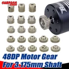 Шестерня двигателя Surpass Hobby 48dp, металлическая шестерня 13T-48T, алюминиевая Шестерня для радиоуправляемого автомобиля 110 112 3,175 мм, двигатели вала 540 550, грузовик, багги