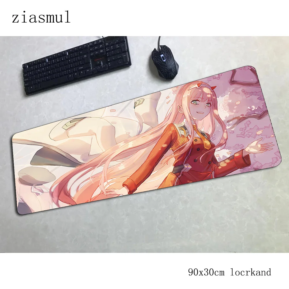 Darling в franxx padmouse 900x300x3 мм игровой коврик для мыши игры властная геймер компьютерный