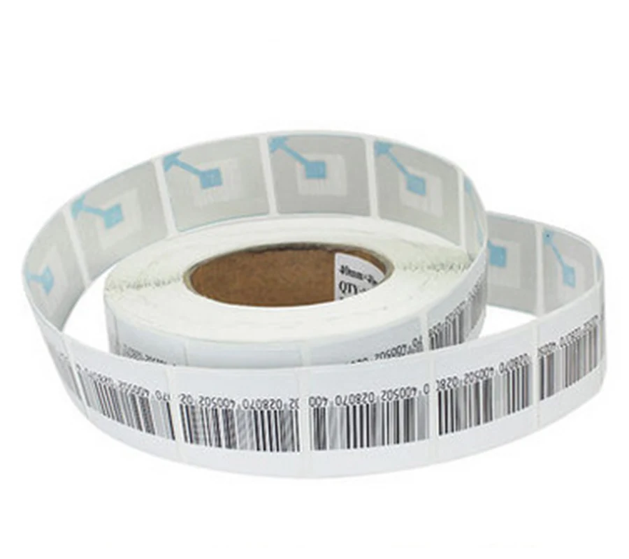 1000 шт./лот RF 8 2 МГц противокражная Мягкая Этикетка для системы безопасности EAS